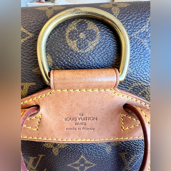 Authentic LOUIS VUITTON Monogram Montsouris Backpack - Picture 3 of 14